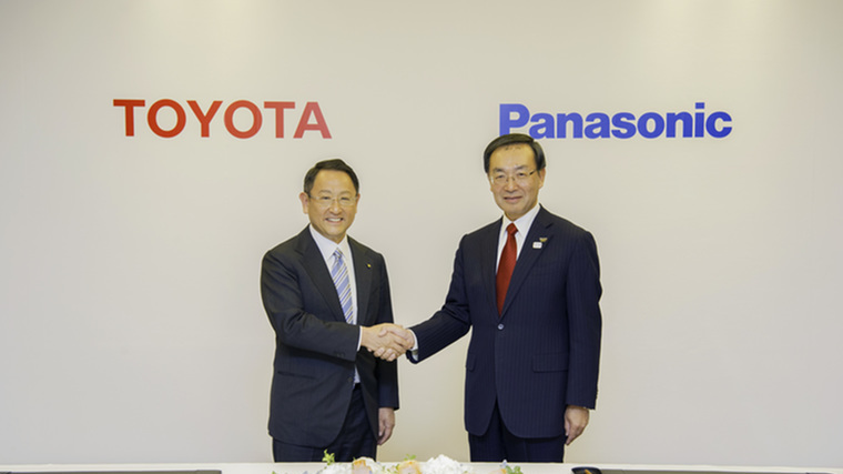 Toyota and Panasonic to partner