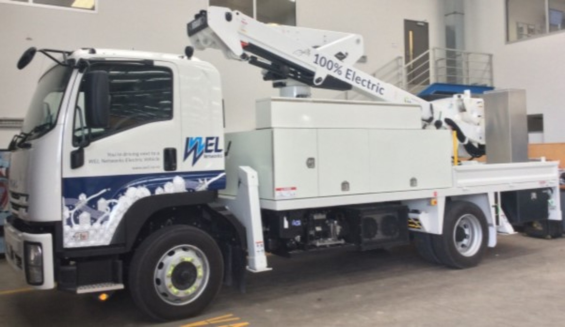 Autofile News / NZ`s first EWP electric truck