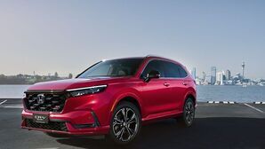 CR-V drives to top gong