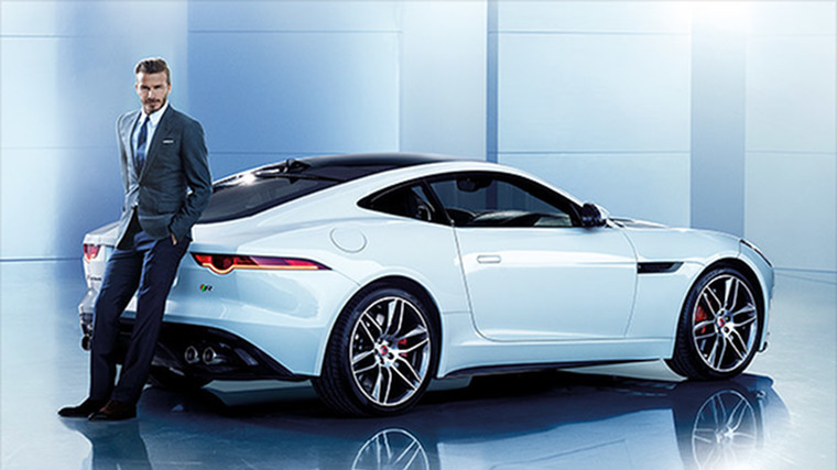 Football star fronts Jaguar