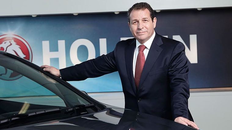 Boss of Holden steps down