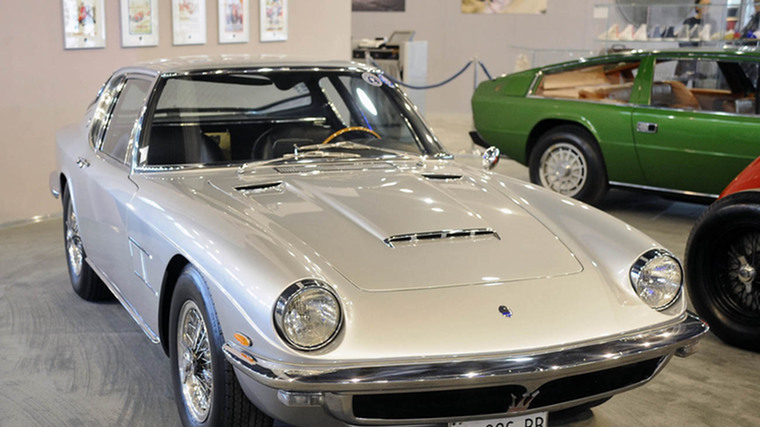 Rare Maseratis on display