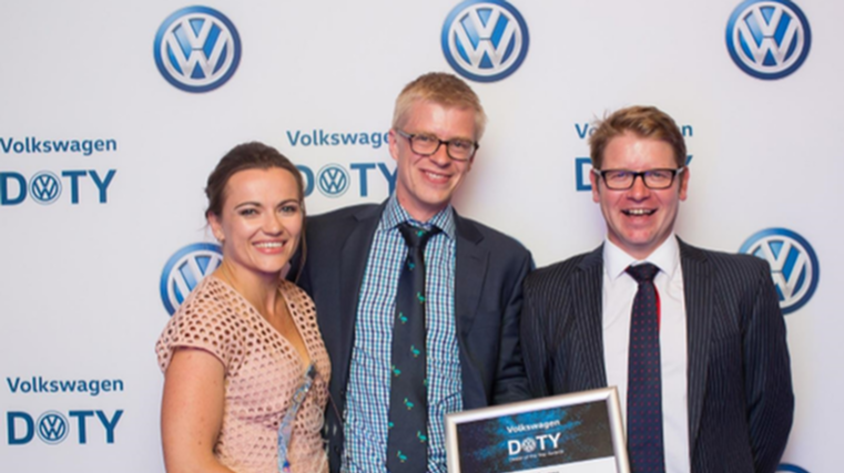 Ebbett takes out VW Dealer of the Year