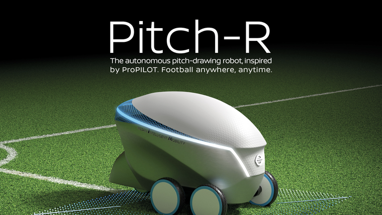 Nissan scores with Pitch-R robot