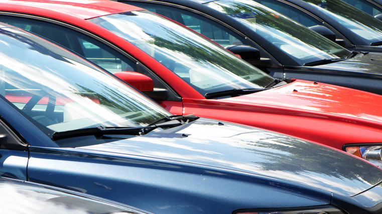 Used car sales three-year low
