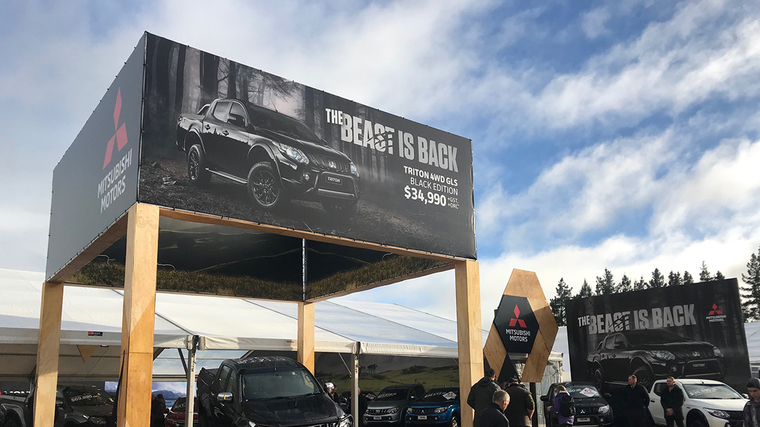 Fieldays success for Mitsubishi