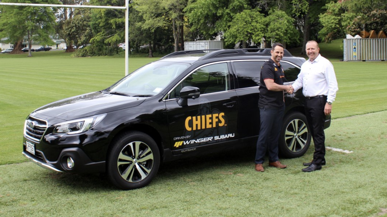 Winger Subaru inks deal