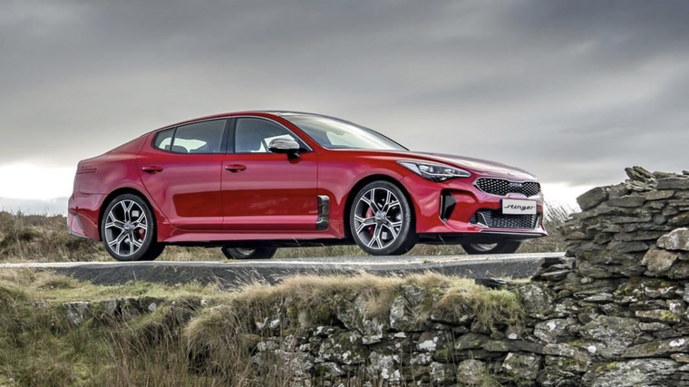 Kia Stinger scoops up award