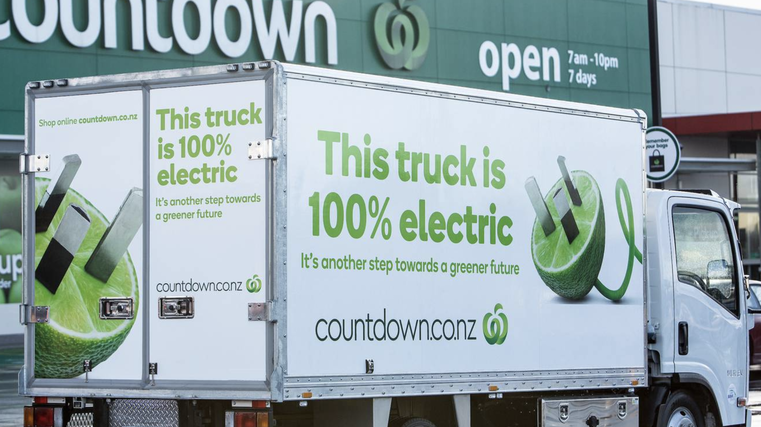 Countdown rolls out electric delivery vehicles