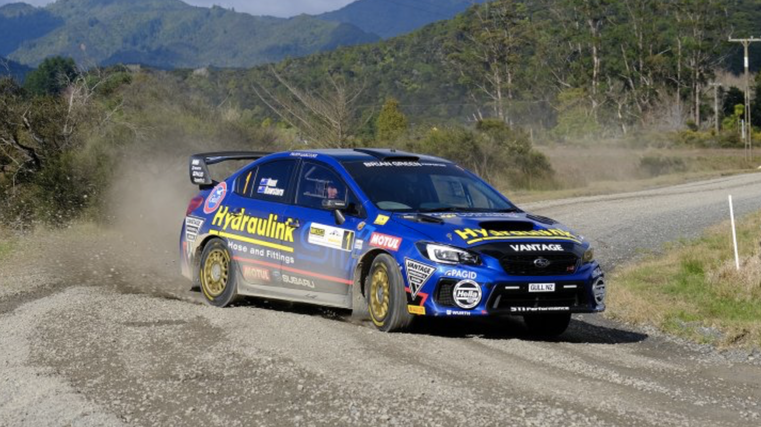 Hunt wins national rally championship