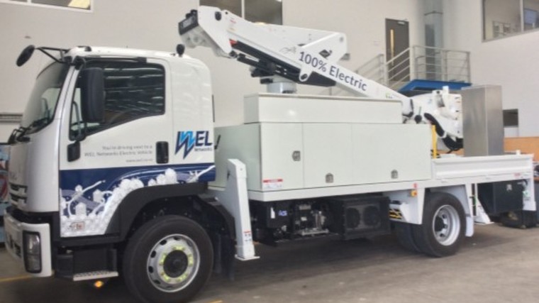 NZ's first EWP electric truck