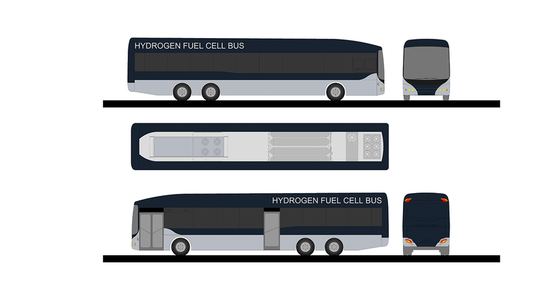 NZ's first hydrogen fuel cell bus