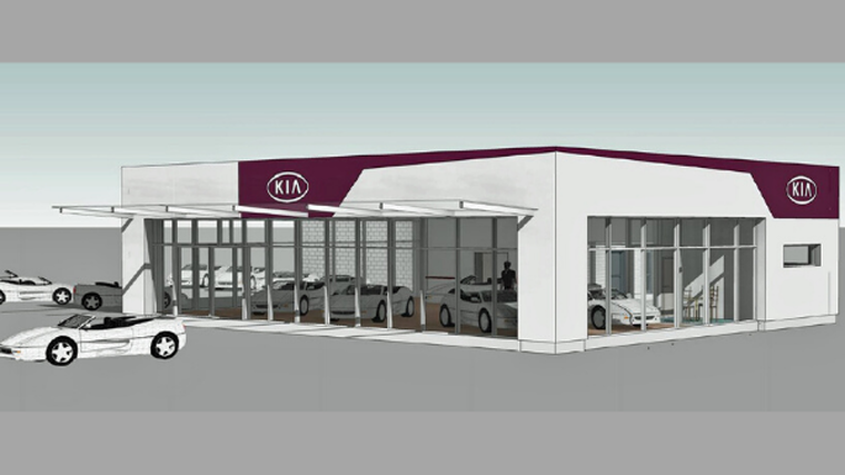 Confident Kia dealer to score new showroom