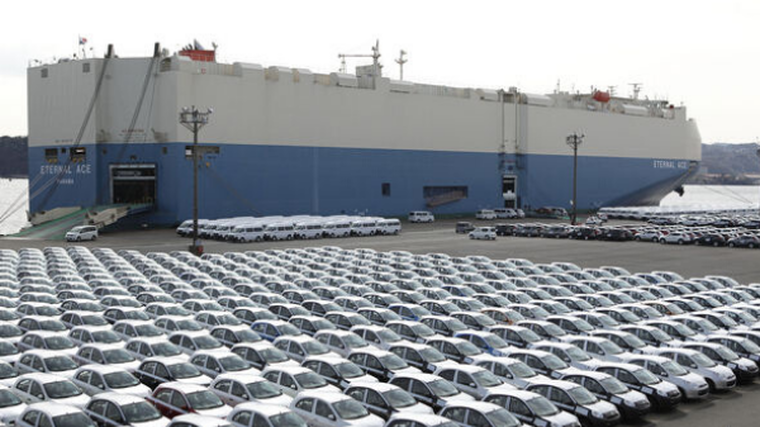 Japan’s exports drop for 13th consecutive month