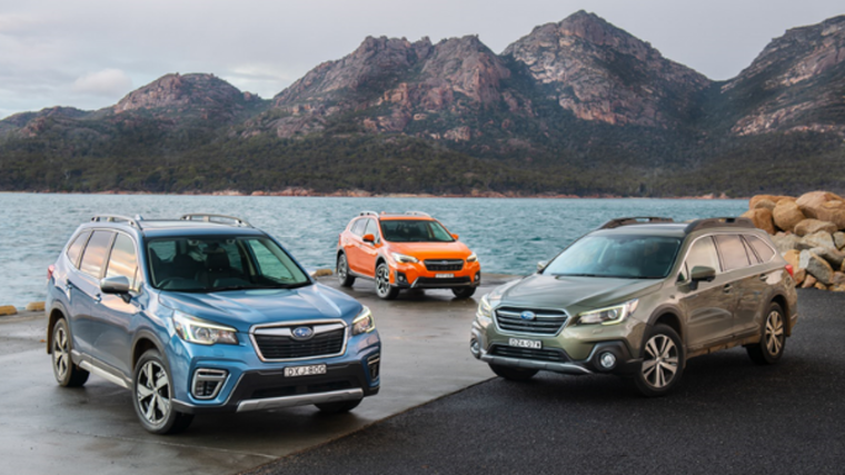 Subaru scores SUV sales record