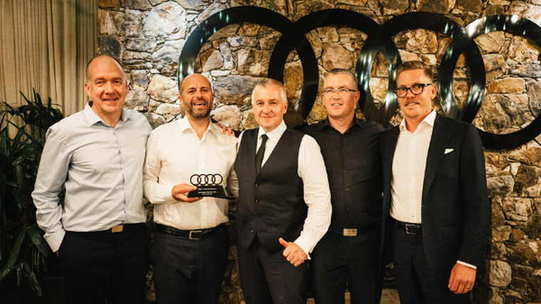 Farmer Audi big winner at marque’s annual awards