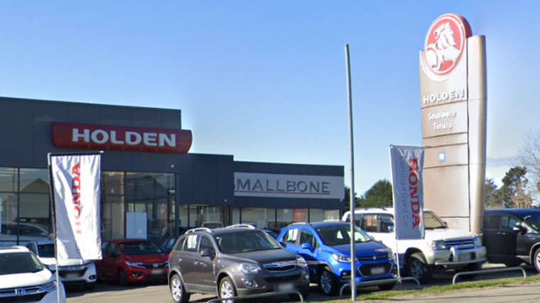 Holden chop forcing Timaru dealership to close