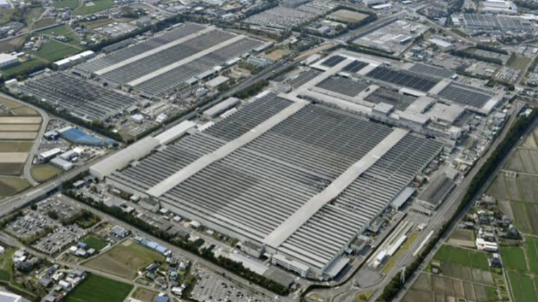 Toyota to halt work at Japanese plants