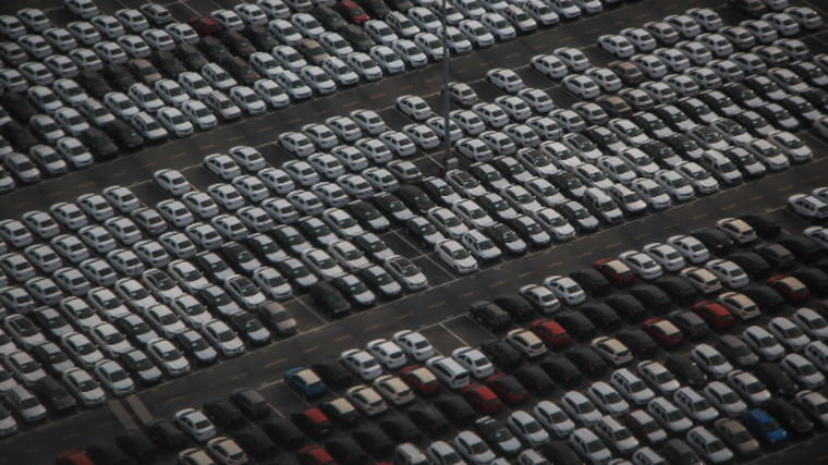 Plunging vehicle imports drive record trade surplus