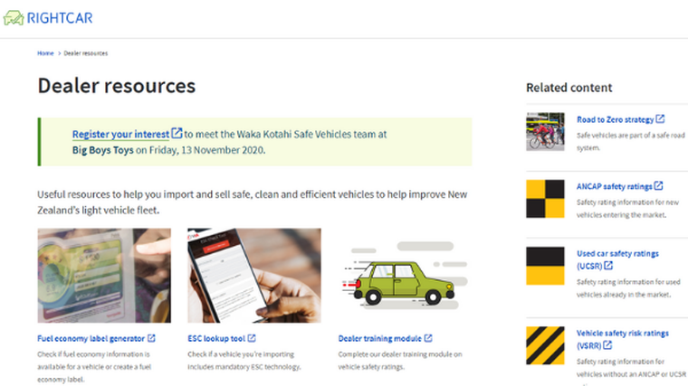 Agency help for car traders