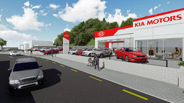 New Kia dealership for Napier