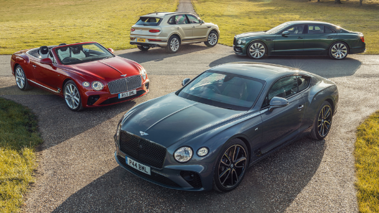 Bentley defies Covid with record sales