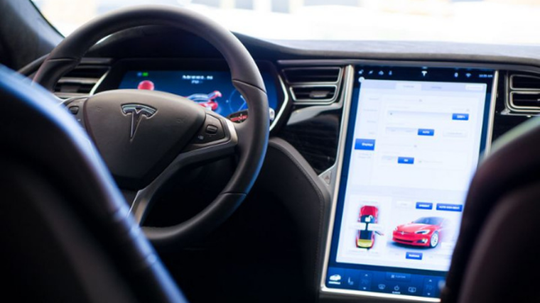 Tesla touchscreen probe expands