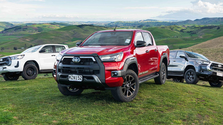 Hilux storms to top spot