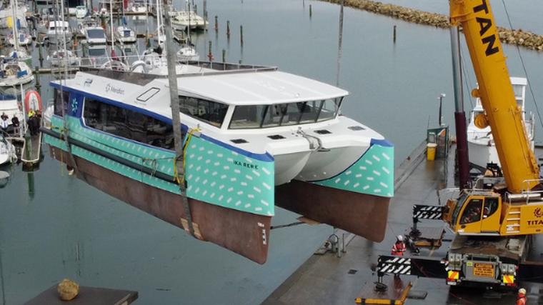 Electric-ferry first looms