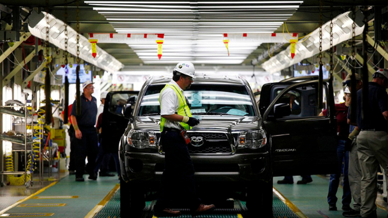 Toyota production back to normal