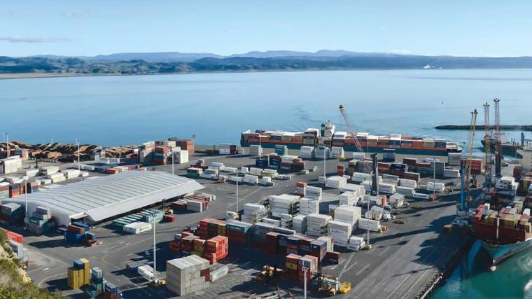 Port hit by supply chain problems