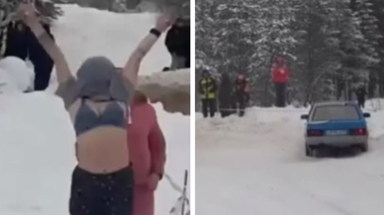 Flasher causes race crash