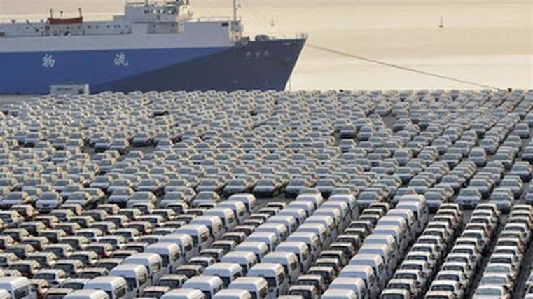 Vehicle imports on the up