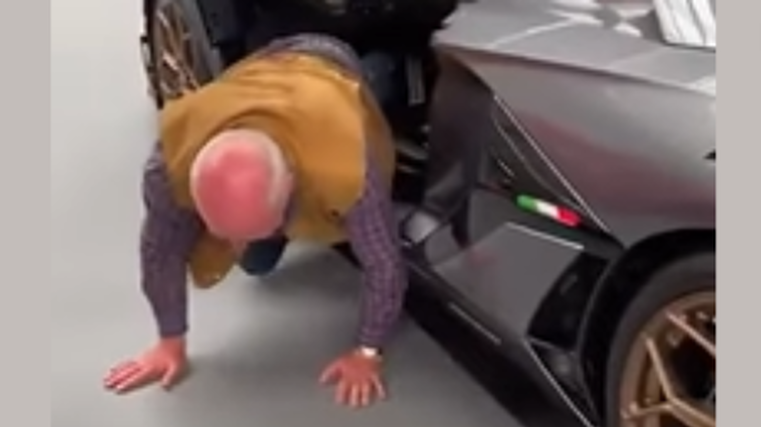 Retiree’s Lambo challenge