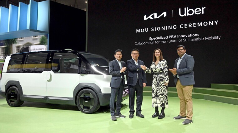 Uber teams up with Kia