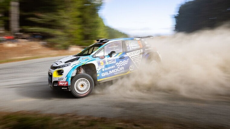 Gilmour swaps co-driver