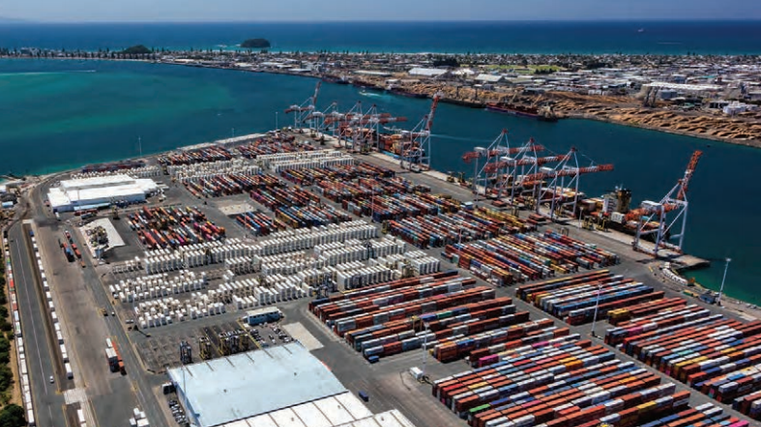 Volumes up at largest port