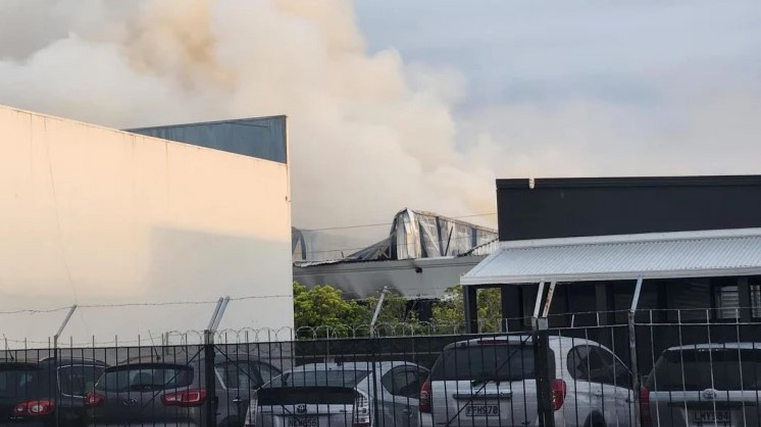 Compliance centre hit by fire