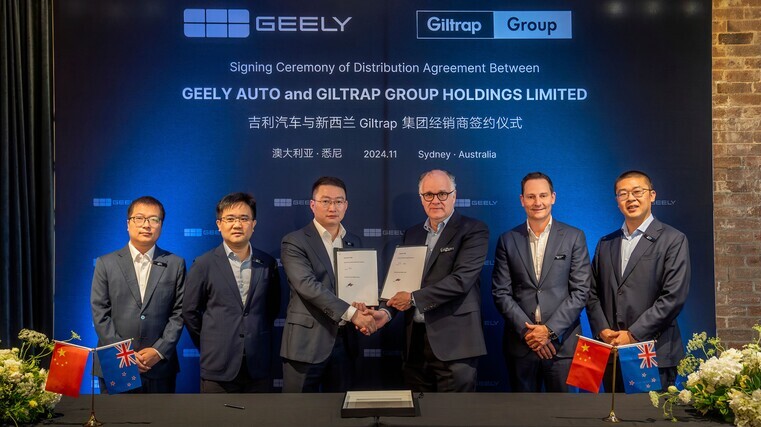 Giltrap completes Geely deal