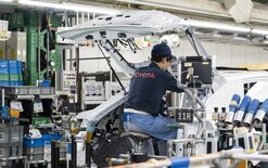 Toyota production increases