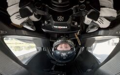 Upside-down drive sets record