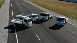 Light trucks tested for safety