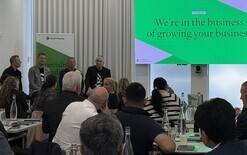 Finance firm hits the road