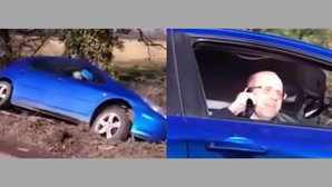 ‘You can’t park there, sir’