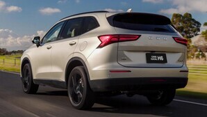 SUV gets plugged in