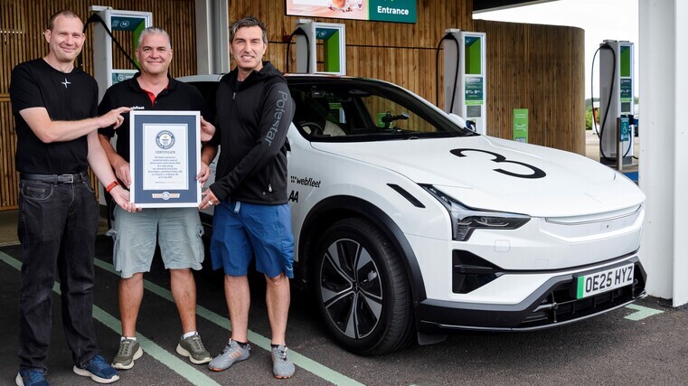 Electric SUV sets world record