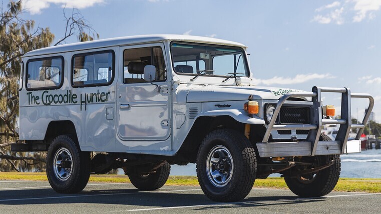 Crocodile Hunter’s car snapped up