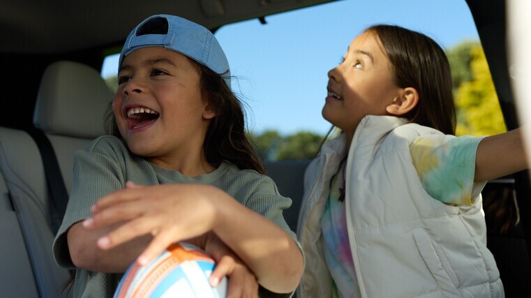 Kids pick snacks over car