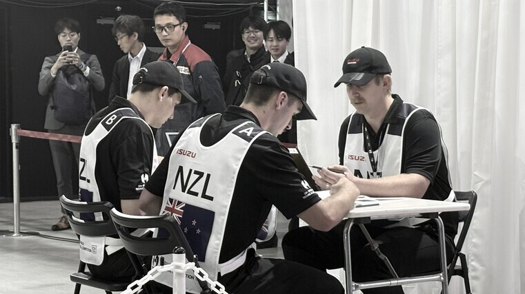 Kiwis do battle in Japan