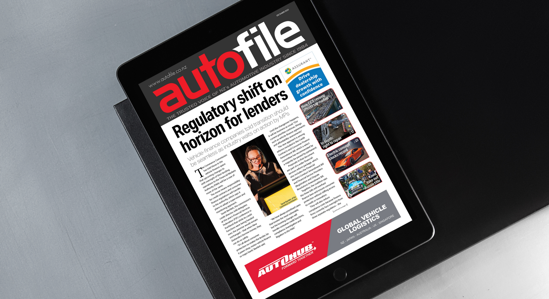 Autofile - News / December issue out now
